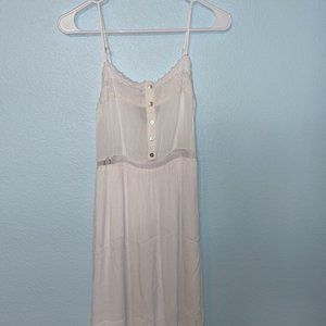 Maxi White Bohemian Lace Dress Size Small